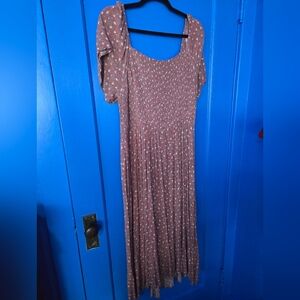 Pink Blush Maternity Dress